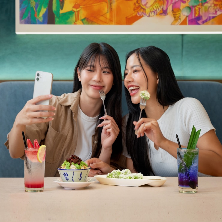 Friends Dining Out