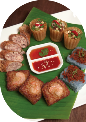 bungarkantan dish platter